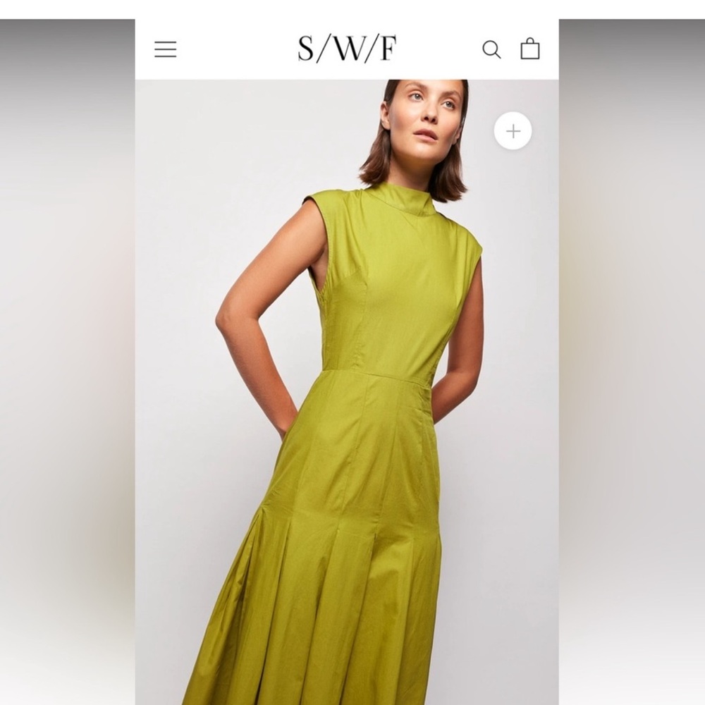 Citrine cut out maxi